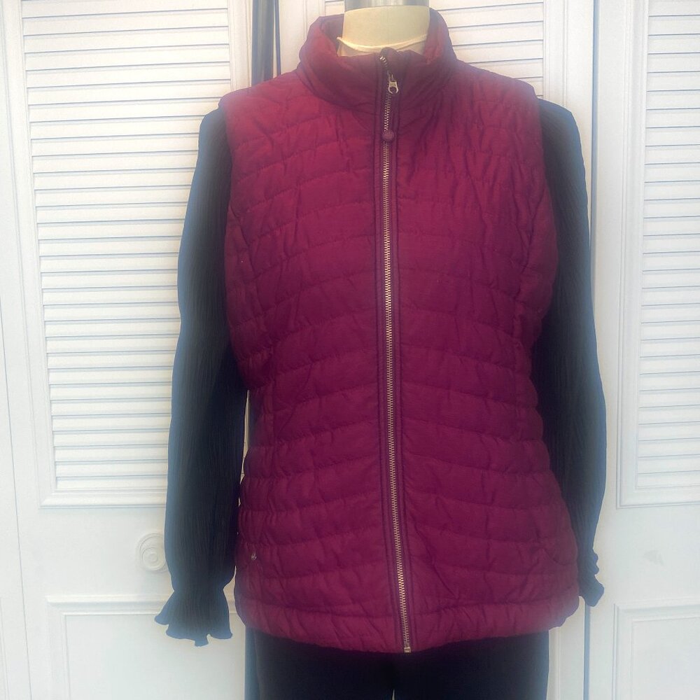 Jockey Puffer Plum Violet Jacket Sz. XL NWOT